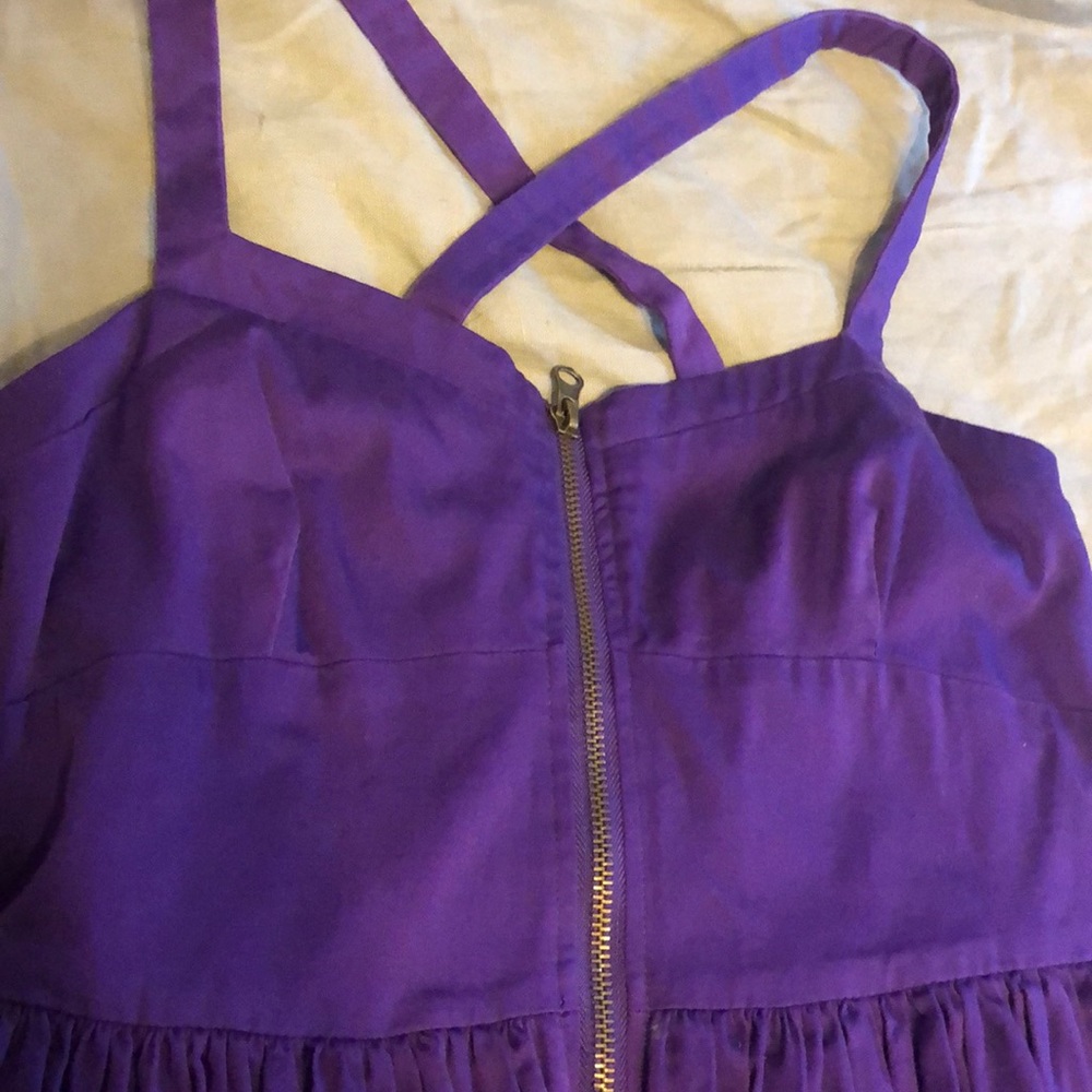 Purple dress